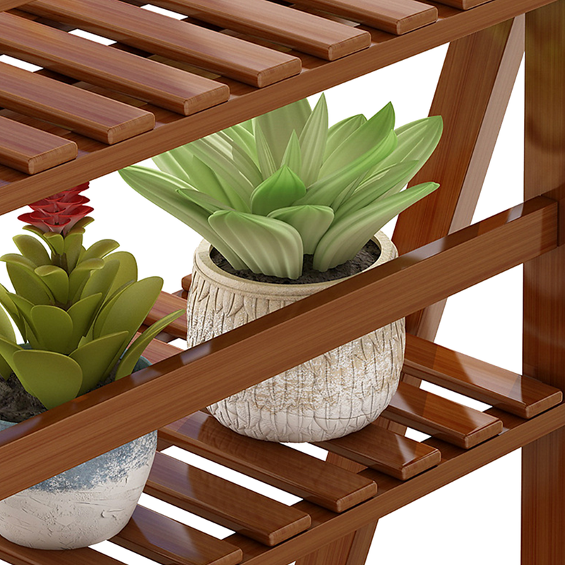 Bamboo Flower Shelf 3-tier online Folding