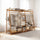 190cm Freestanding Bamboo Clothing Rack – Wood Bedroom Rail