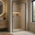 Semi-Frameless Shower Screen – Gunmetal, Front: (98~106)x195cm, No Side Return