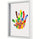 Baby Handprint Kit Family Keepsake Wood Frame DIY Gift Set