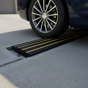 Car Driveway Curb Ramp Rubber 10,000 Kg Industrial Capacity