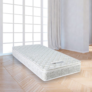 Palermo Single Luxury Latex Pillow Top Topper Spring Mattress