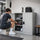 Two-Door Metal Locker – Grey without Legs