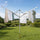 4 Arm Rotary Airer Outdoor Washing Line Clothes Dryer 50m Length