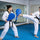 1 Pair Taekwondo Foot Target Pads for Kick Training Practice