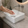 Ceramic Above Counter Bathroom Basin White 48cm