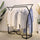 Commercial Clothing Garment Rack Retail Shop in Black