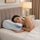 Memory Foam Contour Pillow with Dual Height Butterfly Design