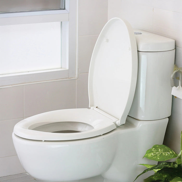 Quick Release Soft Close Toilet Seat White Bathroom Heavy Duty