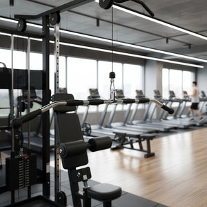 Randy & Travis Rubber-Coated Lat Pull-Down Bar Attachment