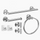 7 Piece Bathroom Accessories Set SUS 304 Stainless Steel Hardware