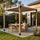 DIY Pergola Kit – Single with Coffee Screen Set with Brackets