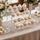 4 Tier Acrylic Display Riser Stand Clear Perfume Organiser Shelf for Cupcakes, Figures, Collectibles & Retail Displays