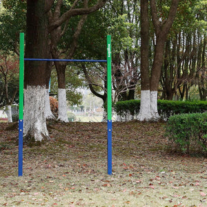 Single Outdoor Pull-Up Bar – Height Adjustable Gymnastics & Fitness Bar