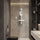Shower Handheld Combo with Stainless Steel Rail by Della Francesca