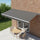 Outdoor Awning Grey - 4x2.5m Retractable Sunshade