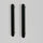 320cm 8-Door White Steel 2 Hanging and 2 Shelf Wardrobe with Above Storage - Black Handle