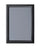 A2 2pc Premium Aluminium Snap Poster Frame Wall Mount Sign Holder Black