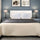 Queen White PU Leather Bed Headboard Bedhead