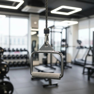 Single Stirrup Handle Cable Attachment – Gym Pulley Grip for Strength Training