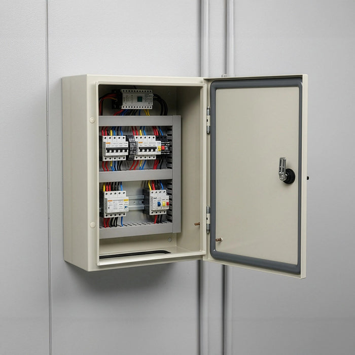 Carbon Steel Electrical Enclosure Box IP65 Wall Mount 400 x 300 x 200 mm