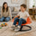 360° Sensory Spinning Chair for Kids with Stable Base & Handles Active Balance Spin Seat Indoor Play