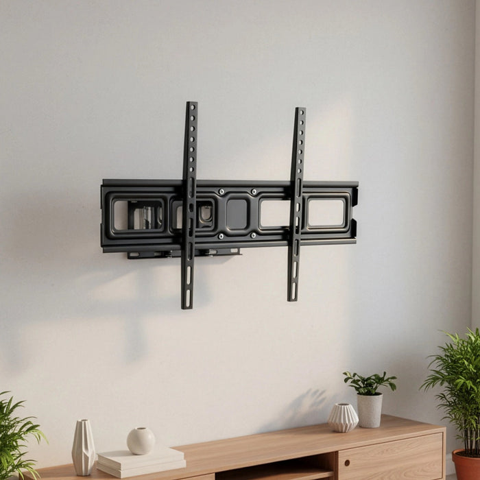 32–75" TV Full Motion Wall Mount Bracket – Adjustable Swivel & Tilt Design