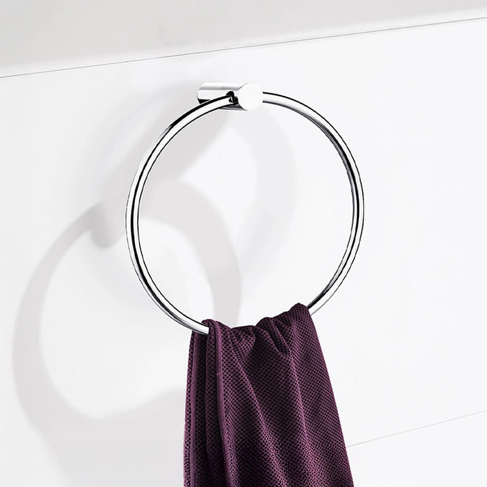 Towel Ring Rail Grade 304 Stainless Steel 18cm