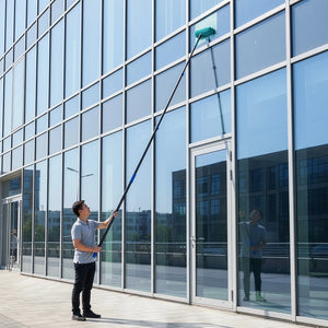 9m Extendable Ceiling Duster Kit – Heavy Duty Telescopic Pole for High Reach Cleaning