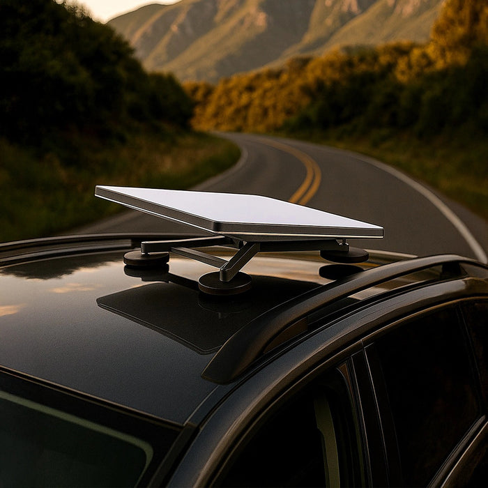 Starlink Mini Vehicle Magnet Mount – Flat Magnetic Base for Car, 4WD & RV