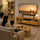 140cm TV Cabinet Bamboo Entertainment Unit