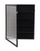 LED Trading Card Display Case for 35 Graded Cards with UV Protection & Lockable Wall Mount Frame