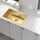 Gold Finish Stainless Steel Kitchen Sink 700x450mm | 1.5mm 16 Gauge