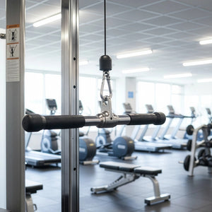 Revolving Straight Bar Gym Cable Attachment
