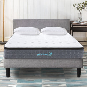 Mattress King Euro Top Pocket Spring Motion Isolation CertiPUR-US Certified