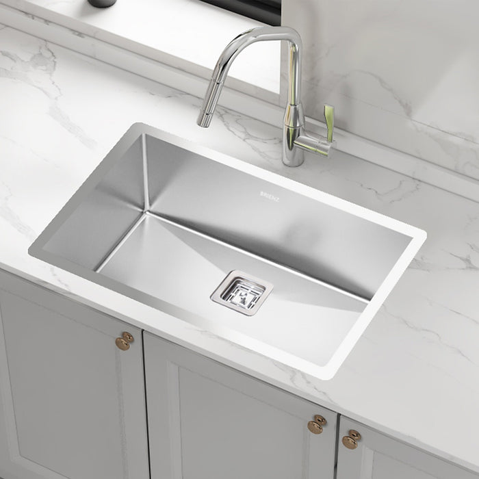 Stainless Steel Sink 1.5mm Heavy Duty with Square Waste 810x505mm