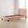Single Size Bed Frame with Headboard – Pink PU Leather