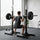 Adjustable Squat Rack Stand Pair for Bench Press and Barbells