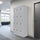 12-Door Locker – Grey with 3-Digit Combination Lock | Secure Storage for Office, Gym or School Use