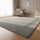 Large Shag Rug – Soft 200x140cm Grey Floor Rug with Anti-Slip Backing