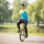 24-Inch Unicycle with Stand for Circus Practice and Shows