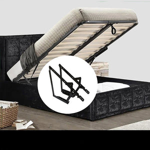 Double Gas Lift Bed Frame & Mechanism Ottoman Sofabed