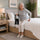 Under-Mattress Bed Rail – Stainless Steel with Storage Pocket