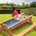 Sand & Water Wooden Picnic Table