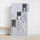 12-Door Locker – Grey with Padlock-operated | Secure Storage for Office, Gym or School Use