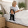 Bed Rail for Seniors & Adults – Under Mattress Bed Support Rail with Storage Pocket