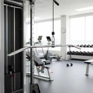 48" Lat Pulldown Bar Cable Attachment – Gym Handle for Back & Strength Workouts