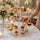 4 Tier Acrylic Cupcake Stand 30cm Clear Dessert Display Tower