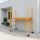 Mobile Scaffold Ladder - Yellow, Wheeled, 450kg Capacity