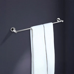 Classic Chrome Towel Bar Rail Bathroom